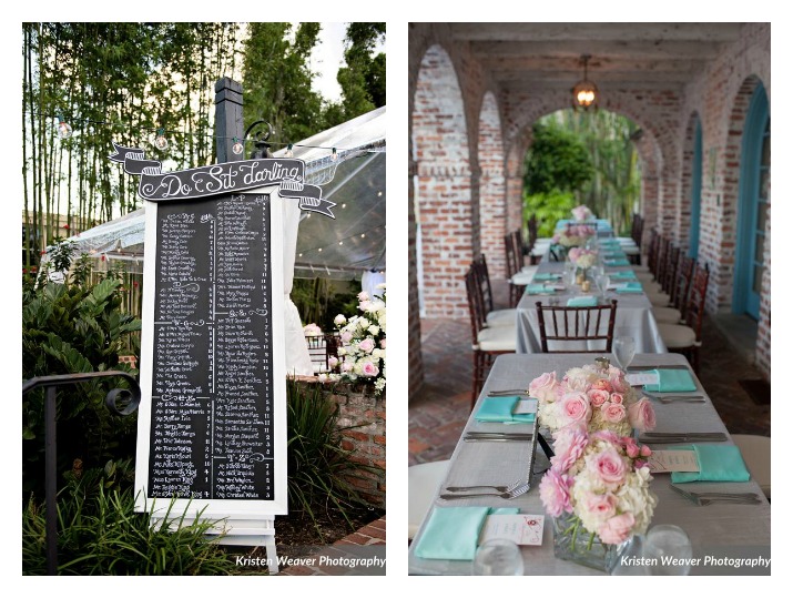 Kristen Weaver Photography, Casa Feliz, Chalk Shop Events, seating chart, head table