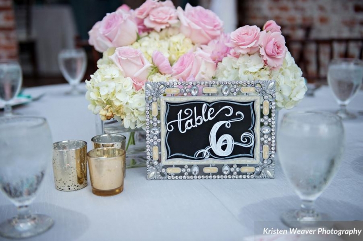 Kristen Weaver Photography, Casa Feliz, Chalk Shop Events, table number sign