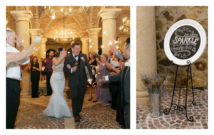 Bumby Photography, Bella Collina, Chalk Shop Events, Orlando wedding, custom chalkboard sign, sparkler send off board