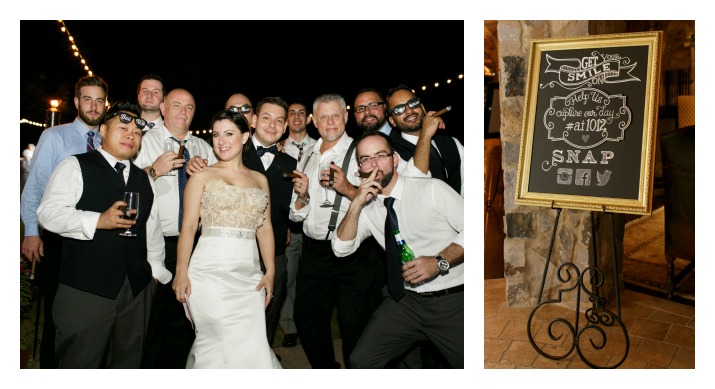 Bumby Photography, Bella Collina, Chalk Shop, Orlando wedding, custom chalkboard sign, social hashtag board