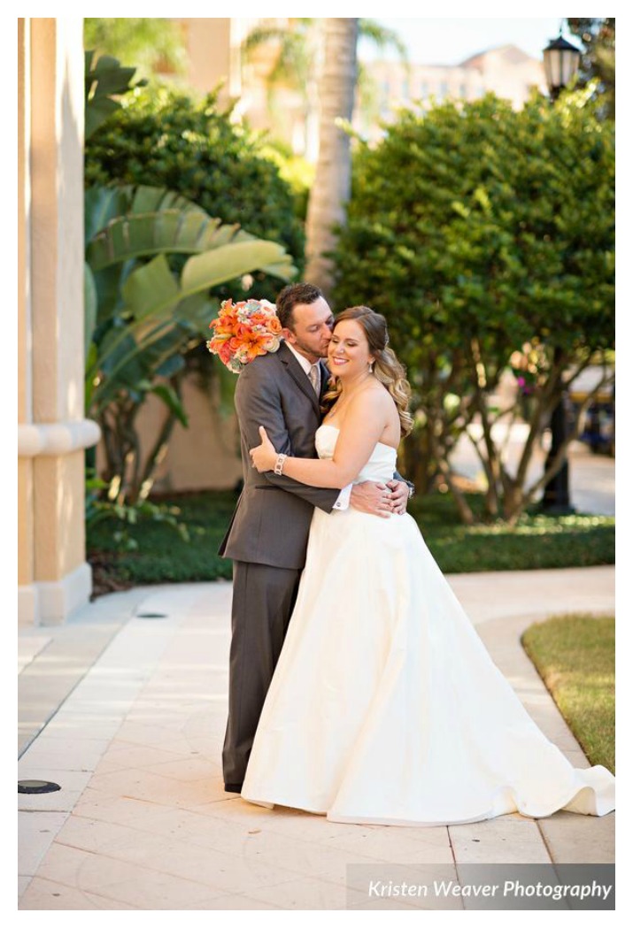 Kristen Weaver Photography, Ritz Carlton Orlando, Chalk Shop Events, custom wedding chalkboard signs, orange wedding