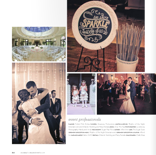 Chalk Shop Events, Celebrations and Events magazine, Alfond Inn, Love Storey Photography