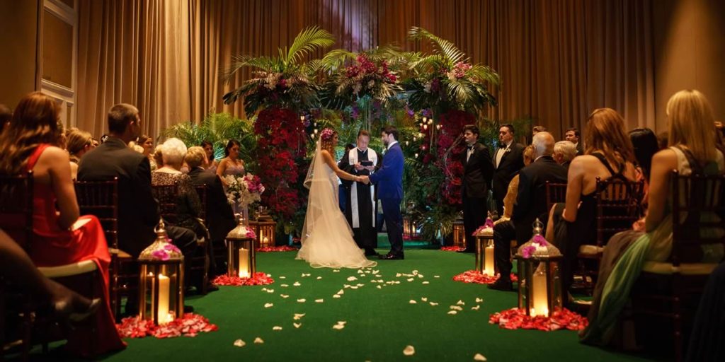 Ritz Carlton FernGully Inspired Wedding