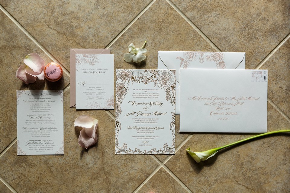 Four seasons resort wedding chalk shop events