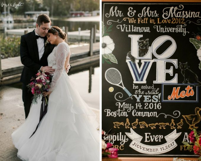 wesleigh-and-rich-winter-park-racquet-club-embrace-love-story-board