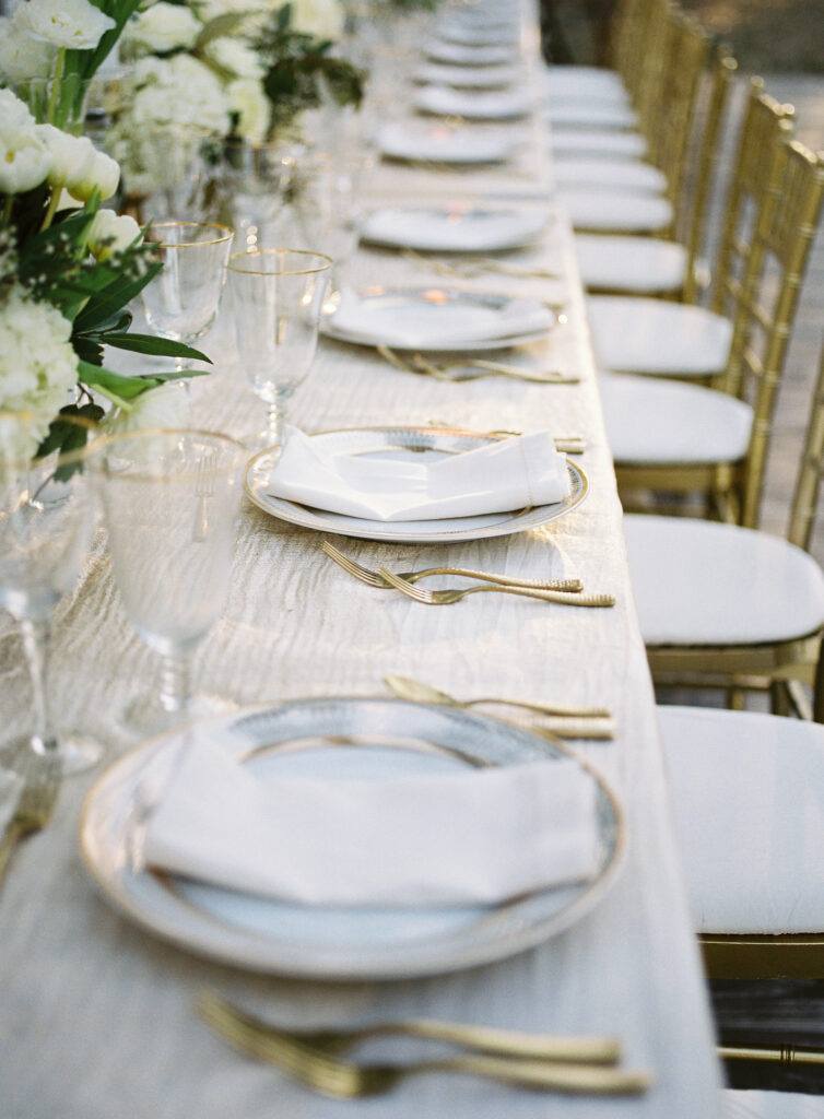 wedding tablescape